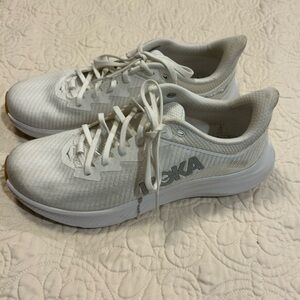 Hoka White Solimar Men’s Athletic Shoes